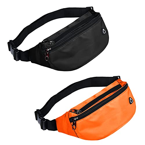 Fanny Pack for Men Women, Waterproof Sports Waist Bag Pack, Belt Bag for Travel Hiking Running