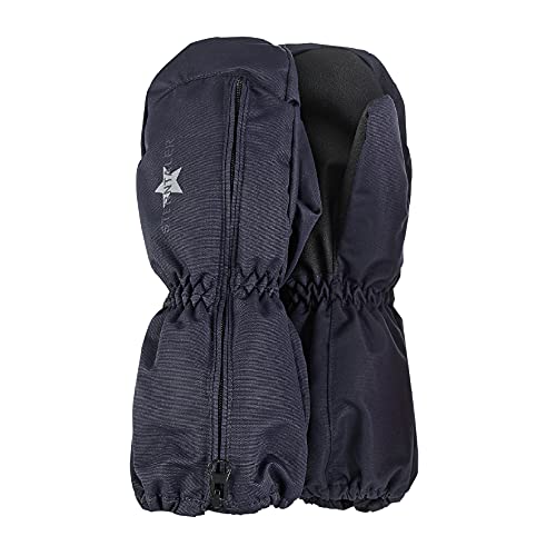 Sterntaler Unisex Baby Ruskindhandske Cold Weather Gloves, Marine, 2 EU