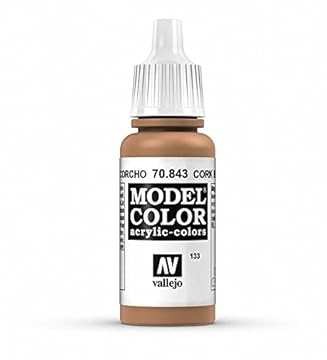 Vallejo Model Color 17 ml Acrylic Paint - Cork Brown
