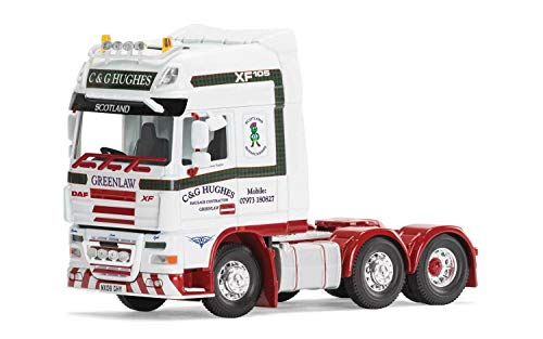 Corgi CC14121 DAF 105 tractor miniatura C & G Hughes Scot-Cab
