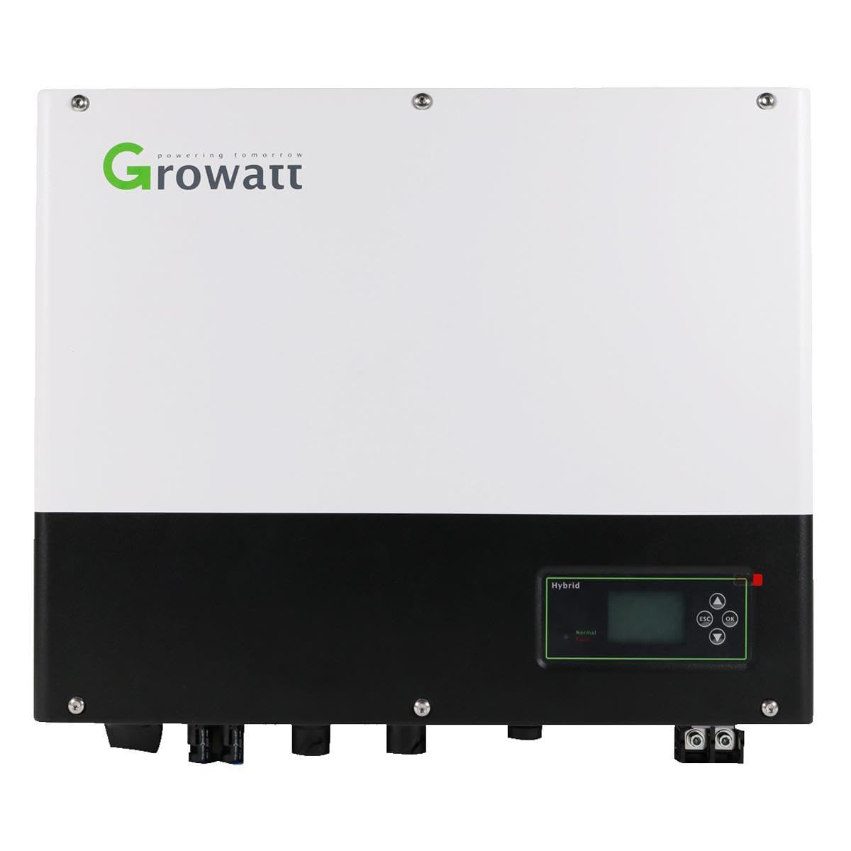 Growatt 10kW Hybrid-Wechselrichter SPH 10000TL3 BH UP – 3-phasig, 2 MPP Tracker – mit Option für eine Solaranlage mit PV- Speicheranbindung