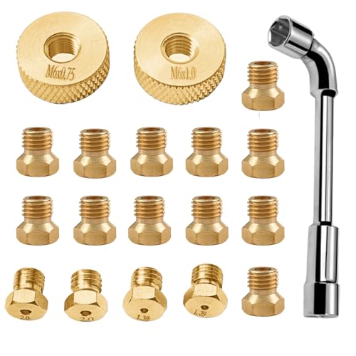 SGTBQLL Natural Gas Orifices Nozzle Conversion Kit, DIY Burner Parts