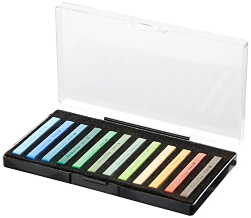 Conté à Paris - Set de 12 carrés de color para paisaje