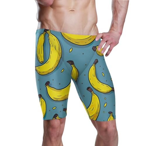 UMIRIKO Banana Fruit Mens Swim Jammers Swimsuit XL B0402113