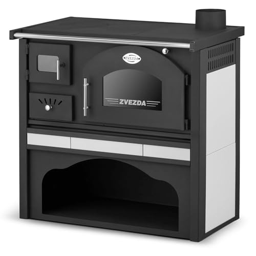 Kaminofen Holzofen Küchenhexe Küchenofen mit Backofen und...