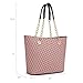 Montana West Tote Bag for Women Chain Top-handle Satchel Handbags Ladies Purses Shoulder Bags MWC-0391HPK