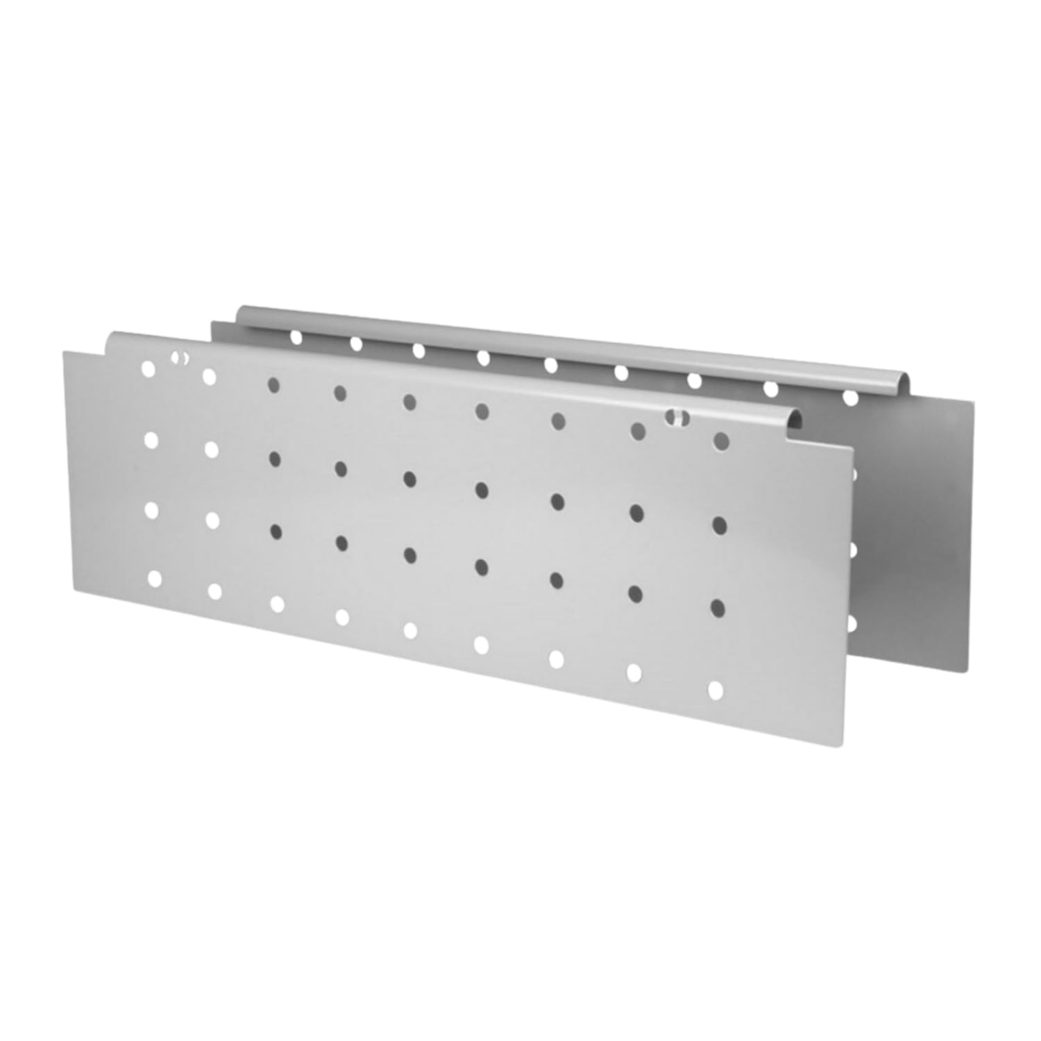 (Grey, H210mm X L450mm) Kitchen Drawer Side Cover Perforated Sides Soft Close Medium Box Runner Grey 5063873007755