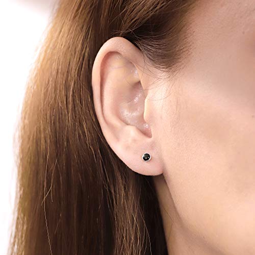 Boma Jewelry Sterling Silver Mini Circle Stud Earrings2