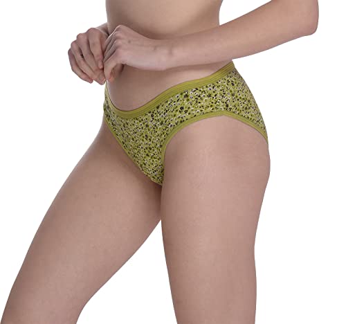Image of FIMS - Fashion is my style Women's Cotton Hipsters Panties for Women, Soft Stretchable Cotton Fabric, Non-Padded, Multi-Color Panties, See Main Image to Check Nos of Panties You Will Get.