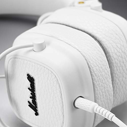 Marshall Major III Casque Audio Filaire – Blanc - Les Beatles, Paul McCartney, John Lennon, RIngo Starr, George Harrison Marshall Major III Casque Audio Filaire - Blanc – Image 4