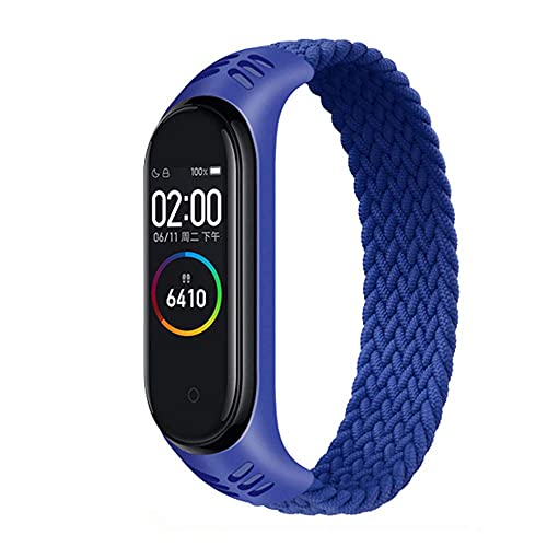 [KIMAIXA] �ґg�\�����[�v�R���p�`�u��Xiaomi Mi Band 7 6 5 4 3�A�e���V���R�����n�i�C�����X�|�[�c�X�g���b�v�������X�g�o���hBraided Solo Loop �R���p�`�u��Xiaomi Band Miband 7 5 6 4 