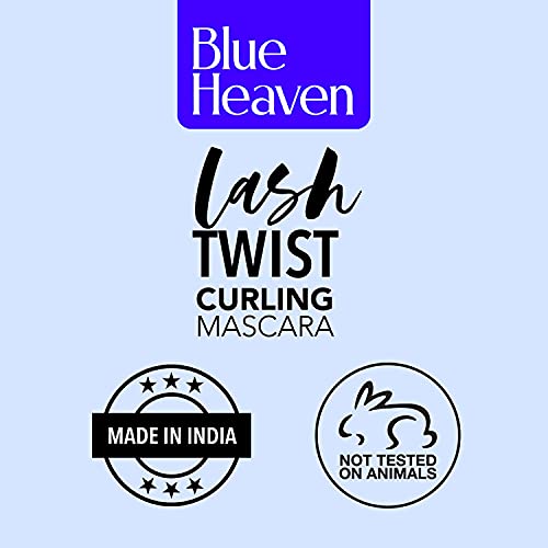 Blue Heaven Lash Twist Curling Mascara Waterproof Black | Quick Dry | No Clumping | Long Lasting Mascara for Women | 12ml - Image 6