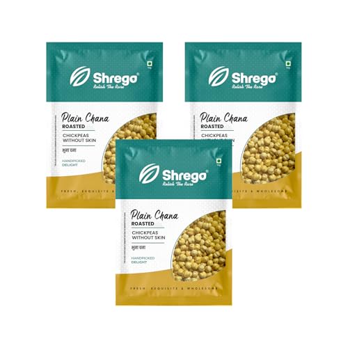 Image of Shrego Roasted Whole Chana (Desi Chickpeas Without Husk) (1080 gm)