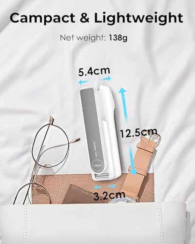 Trípode para selfie de aluminio Viozon con mando inalámbrico blanco 6