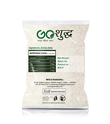Image of Goshudh Jau Sattu 500 g Pack |Traditional Indian Barley Sattu Powder