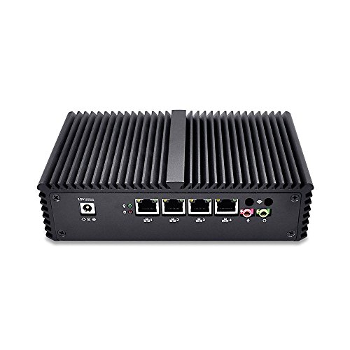 Kettop Mi4005L I3 Mini Pc Router Windows 10 For Firewall Intel Core I3-4005U AES-NI 4 Gigabit Nics 4Gb Ddr3 Ram 1Tb Hdd Wifi