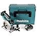 Produktbild Makita DSS 501 T1J 18V 136 mm Li-ion Akku Handkreissäge im Makpac + 1x 5,0 Ah Akku - ohne Ladegerät