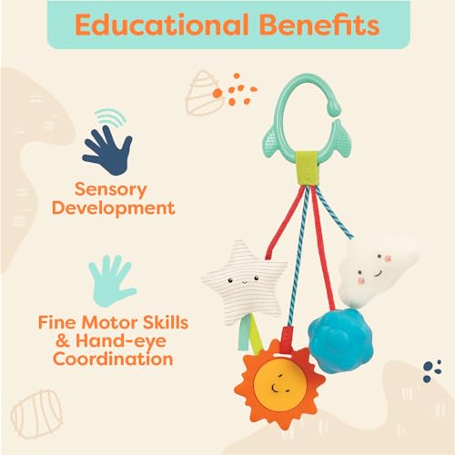 Juguetes Y Estimulación, Baby Product sonaja azul Marca B. (3)