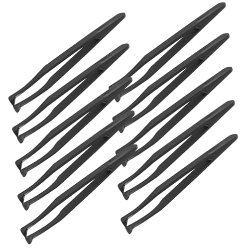 NAMOARLY Pinzas De Plástico Ergonomicas Para Manualidades y Electrónica Pinzas Pequeñas De Precisión Con Diseño De Cabeza Inclinada Para Joyas y Proyectos Artísticos