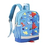 ★【Diseño Lindo de Dibujos Animados Animal】--- la mochilas para niños pequeños viene con un diseño animal pequeño y lindo.Especial y divertido, que fomenta la imaginación de su hijo. El color del bolso de la escuela para niños es brillante y no se descolora. Es un bolso escolar llamativo para los niños.