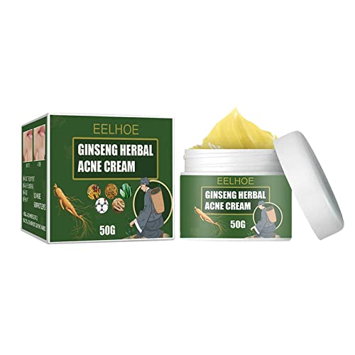 Umifica Crema para el acné a Base de Hierbas | Crema Tratamiento Acné 50g | Tratamiento de Manchas de espinillas a Base de Hierbas Naturales Extra Fuerte para la Cara