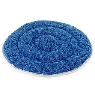 Tuway MF19 Microfiber Carpet Bonnet, Blue, 19 Inch, Professional Floor Cleaning Pad