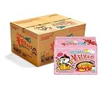 Samyang Buldak Carbonara Hot Chicken Flavour Ramen 40er Pack | Koreanische Instant-Nudeln | Cremig-scharfe Carbonara Ramen 40 x 130 g (40er Pack) (nicht vom Rückruf betroffen)