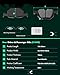 SCITOO Front Rear Disc Brake Pad Set Semi-Metal Fit for BMW 525i | 525xi | 528i | 528i xDrive | 528xi | 530i | 530xi | 535i xDrive | 535xi | M3