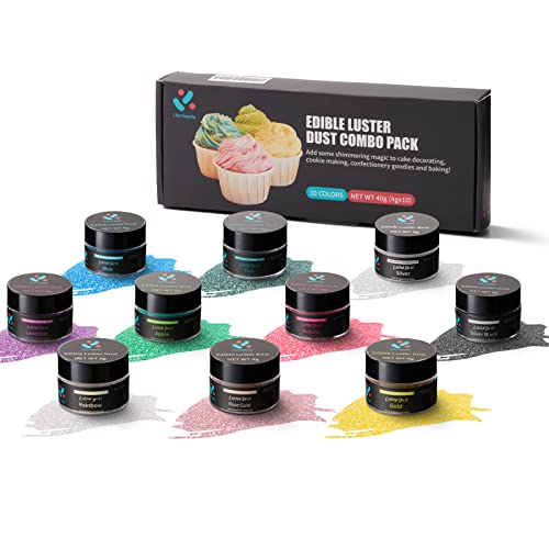 Flash Comestible, 100% Lite Supply Polvo Brillante Comestible y de grado alimentario,...