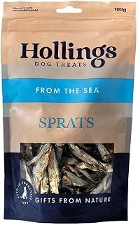 Hollings Sprats for Dogs, 100g, Pack of 1