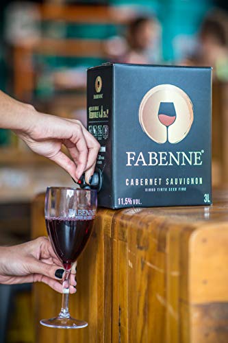 Fabenne Kit 2 Unidades Vinho Tinto Cabernet Sauvignon - Bag-in-Box 3 Litros cada