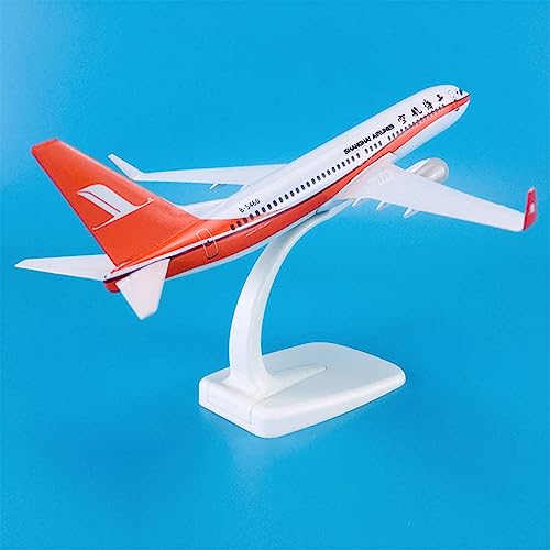Aviones de fundición a presión Boeing B737-800 de Shanghai Airlines, regalo para maquetistas 7