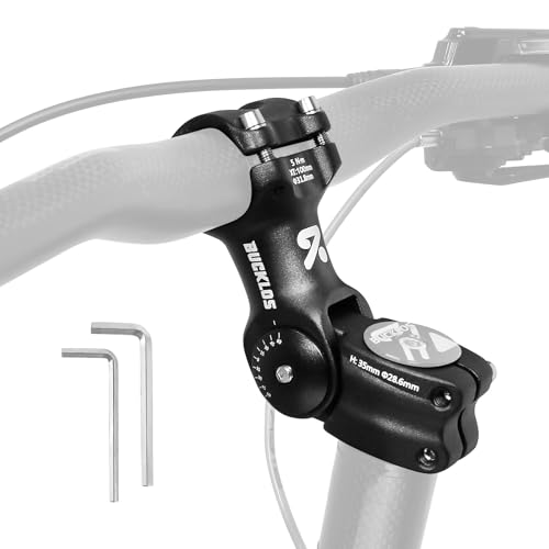 BUCKLOS ߉\Ȏ]ԃXe 31.8mm 25.4mm ]ԃnho[Xe ]ԃXeCU[ 100/110/120/130/140mm 60x߉\ȃ}EeoCNXe MTB [hoCN E-Bike BMXp]ԃXe