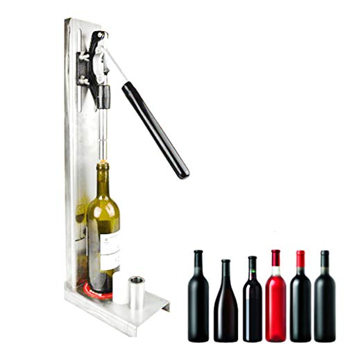 Manual Corking Brew Cap Pressing Machine c With 2 POM Inserting Stopper Tool Brew Wine Bottle Cap Pressing Machine 300/h