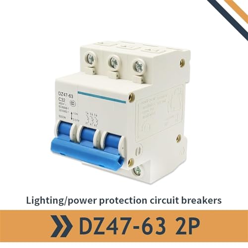 Disjoncteur 3P DZ47-63 25A pour sécuriser la batterie du camping-car et van