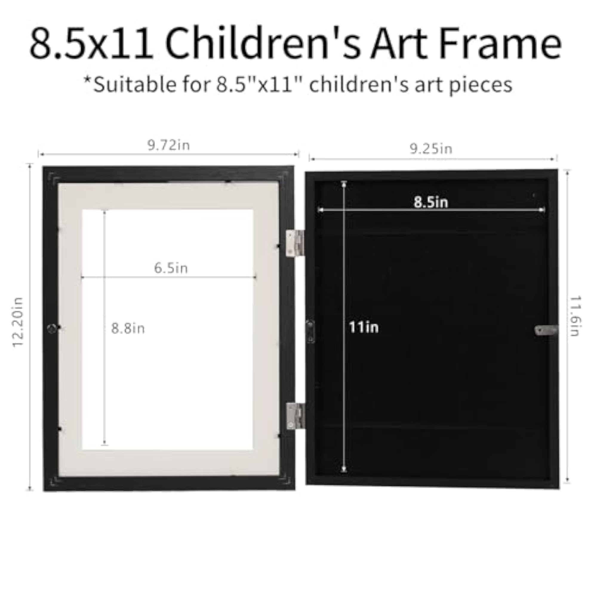 Kids Art Frames 2 Pack for Displaying Artwork
