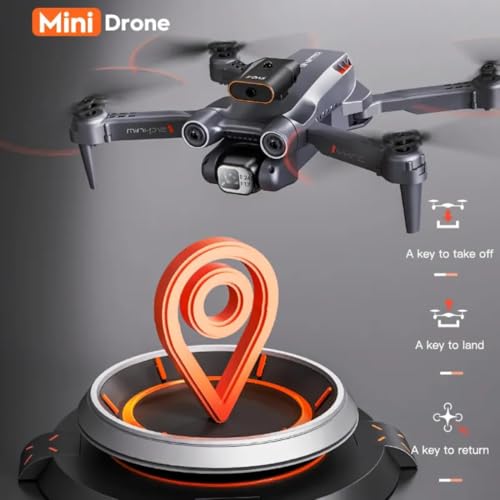 Image of Drone with 4k Camera Foldable 1080P HD Drone with FPV Live Video, Smart Gestures Selfie, Altitude Hold, One Key Take Off /Landing, 3D Flips for Kids and Adults.