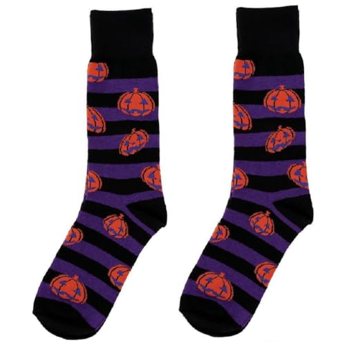 Calabazas de Halloween calcetines comodos que evitan rozaduras y pies frios