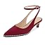 Suede Burgundy