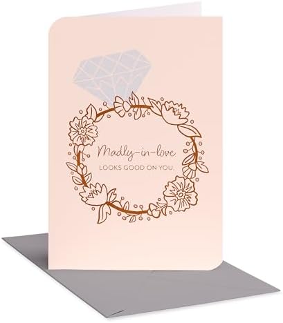 American Greetings Wedding Card for Bride to Be (Congrats)