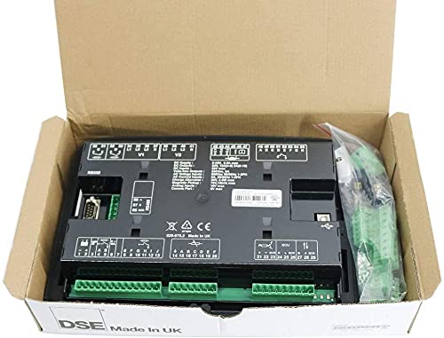RaeSung DSE7320 MKII Genset Controller in its packaging with accessories