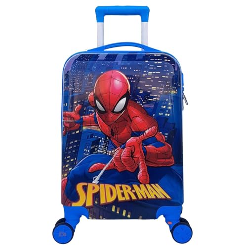 Image of JUNIOR JOE 20 Inch Kids Suitcase with 4 Wheel Travel Trolley Bag (4 Day Trip) (DESIGN-13, 20 INCH)