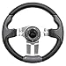 RHOX Aviator 5 Golf Cart Steering Wheel (Carbon Fiber Grip/Brushed Aluminum Spokes)