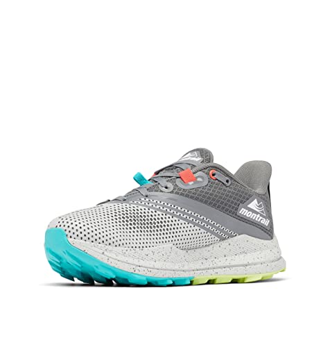 Columbia Tênis de corrida feminino Montrail Trinity Fkt Trail, Grey Ice, Bright Aqua, 38