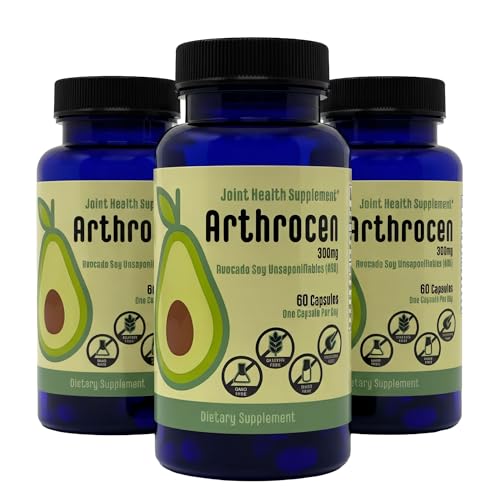 ASU Joint Support Supplement 300mg Avocado Soy Unsaponifiables Once Daily