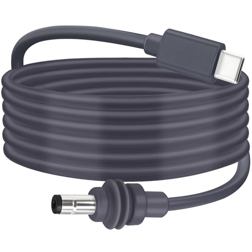 Starlink Mini Cable, BENACES 6.6 FT Starlink Mini USB C to DC 5.5mm x 2.1mm Power Cable,18AWG USB Type C to DC Charger Cord Compatible with 100W PD Power Bank, Suitable for Outdoor Travel and Camping