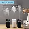 Car Humidifier Aromatherapy Essential Oil Diffuser USB Cool Mist Mini Portable for Car Home Office Bedroom (Black) #4