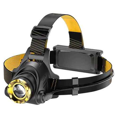 Genérico Frontal Recargable - Linterna LED Impermeable de 3 Modos - Luz Frontal Portátil Para Correr - Para Adultos En Senderismo, Camping, Running, Ciclismo, Escalada Y Exterior Nocturno