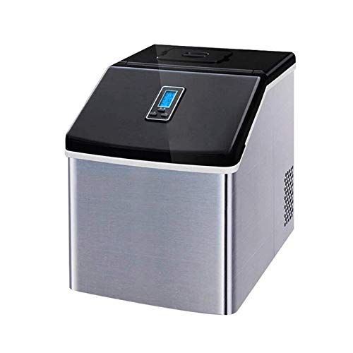 Máquina portátil para hacer cubos de hielo 120W acero inox