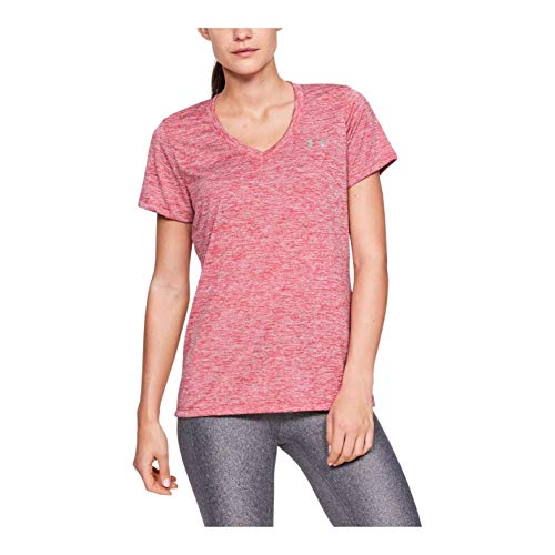 Image of Under Armour Womens Tech V-Neck Twist Short-Sleeve T-Shirt